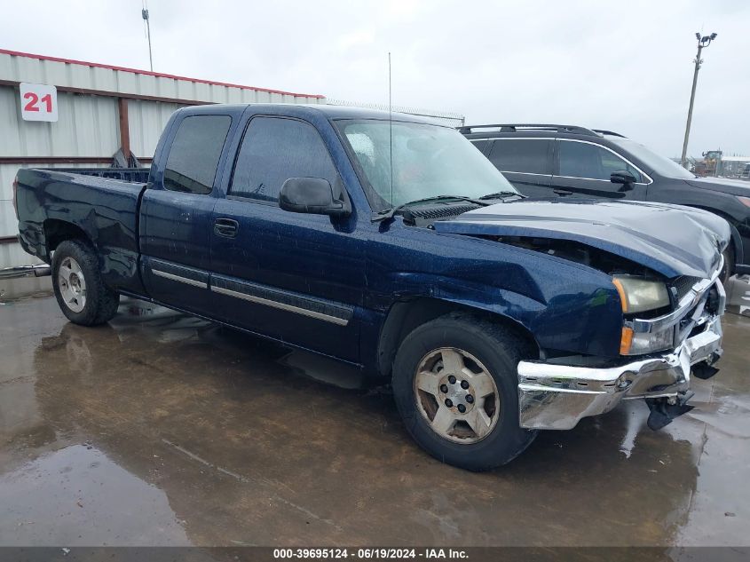 2005 Chevrolet Silverado 1500 Ls VIN: 2GCEC19V051160912 Lot: 39695124