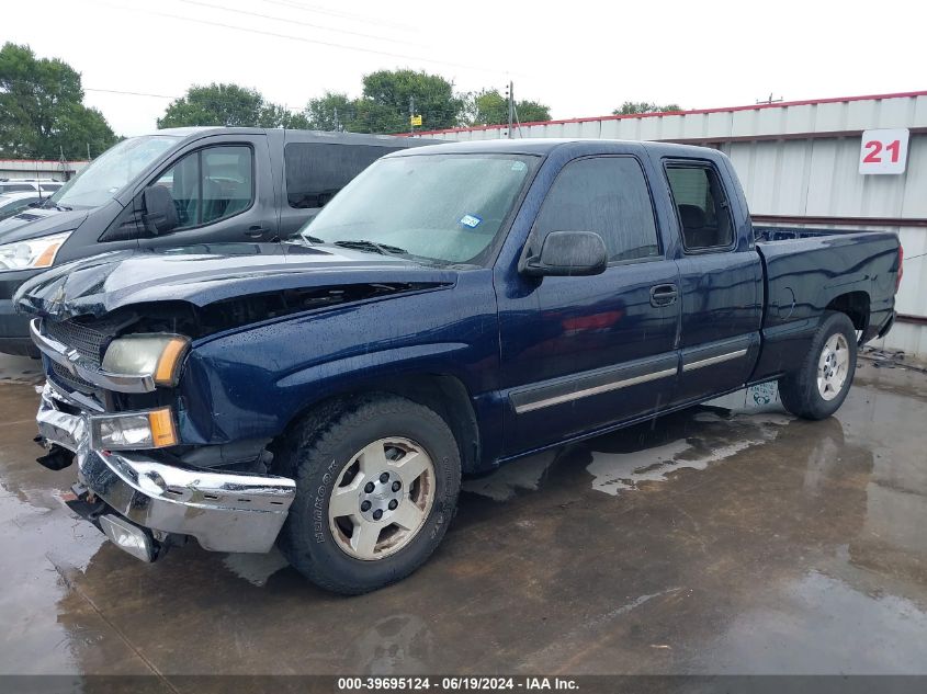 2005 Chevrolet Silverado 1500 Ls VIN: 2GCEC19V051160912 Lot: 39695124