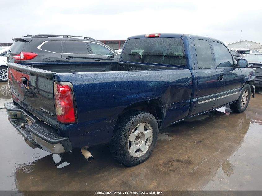 2005 Chevrolet Silverado 1500 Ls VIN: 2GCEC19V051160912 Lot: 39695124