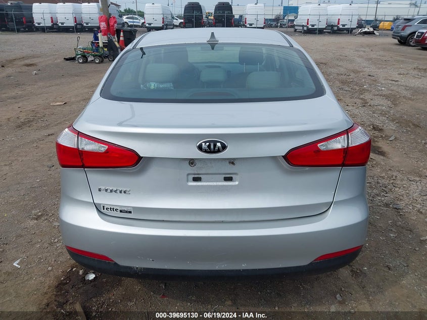 2016 KIA FORTE LX - KNAFK4A66G5486595