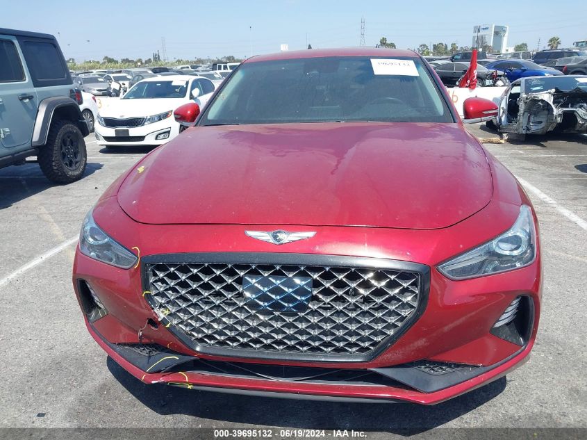 2019 Genesis G70 3.3T Advanced VIN: KMTG54LE2KU027924 Lot: 39695132