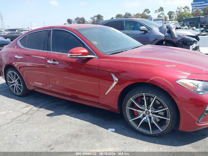 2019 Genesis G70 3.3T Advanced VIN: KMTG54LE2KU027924 Lot: 39695132