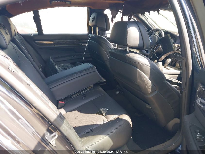 2014 BMW 750I VIN: WBAYA8C54ED228120 Lot: 39695139