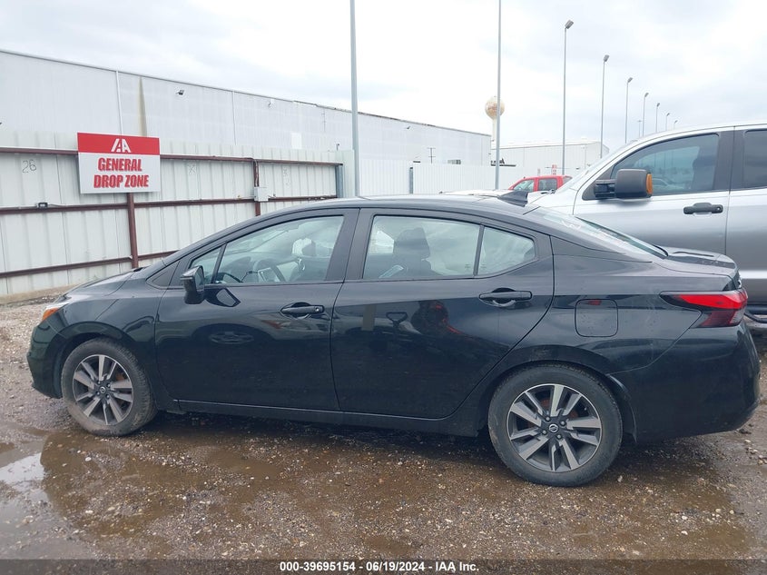 2021 Nissan Versa Sv Xtronic Cvt VIN: 3N1CN8EVXML853521 Lot: 39695154