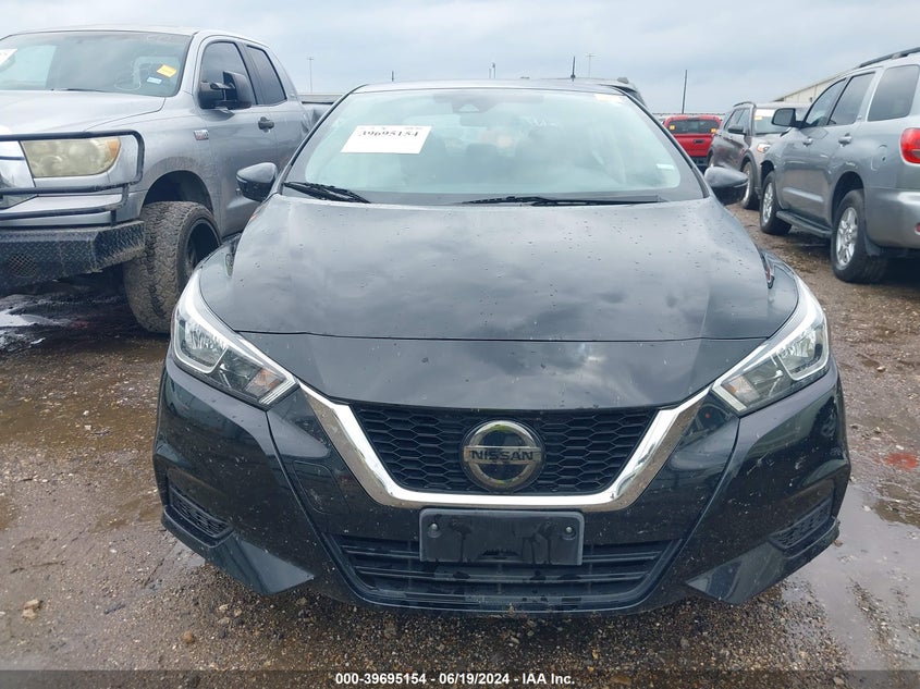 2021 Nissan Versa Sv Xtronic Cvt VIN: 3N1CN8EVXML853521 Lot: 39695154