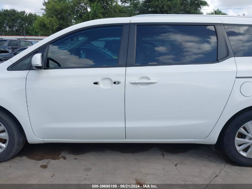 2016 Kia Sedona Lx VIN: KNDMB5C11G6185812 Lot: 39695189