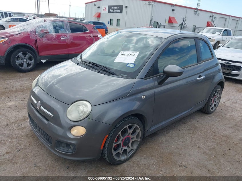 2012 Fiat 500 Sport VIN: 3C3CFFBR6CT115403 Lot: 39695192