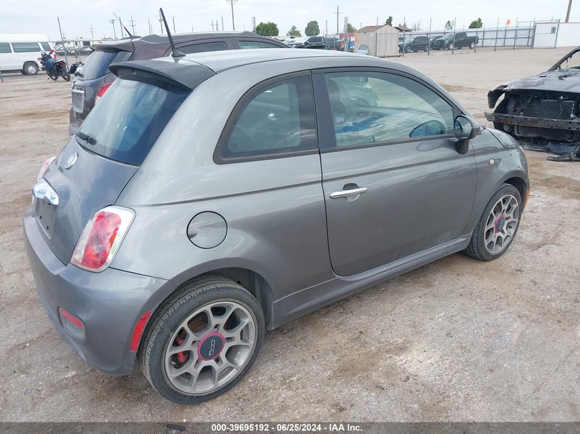 2012 Fiat 500 Sport VIN: 3C3CFFBR6CT115403 Lot: 39695192