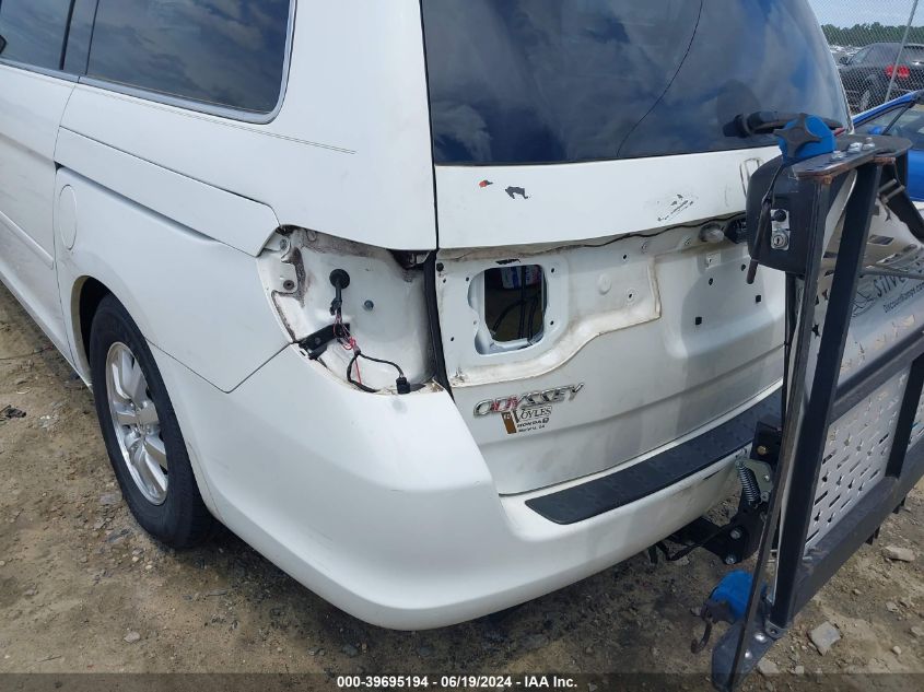 2010 Honda Odyssey Ex-L VIN: 5FNRL3H78AB041724 Lot: 39695194