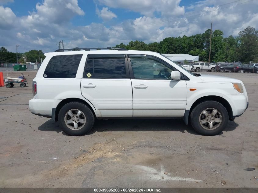 2008 Honda Pilot Ex-L VIN: 5FNYF18538B029559 Lot: 39695200