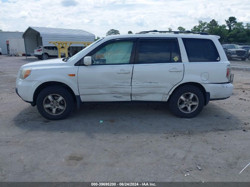 2008 Honda Pilot Ex-L VIN: 5FNYF18538B029559 Lot: 39695200