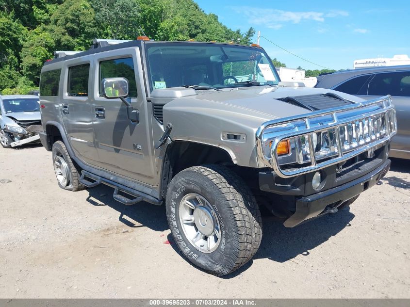 2003 Hummer H2 VIN: 5GRGN23U63H121095 Lot: 39695203