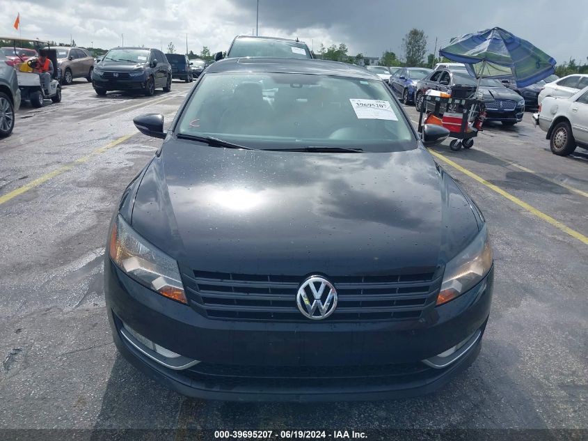 2012 Volkswagen Passat 2.0L Tdi Se VIN: 1VWBN7A35CC074607 Lot: 39695207