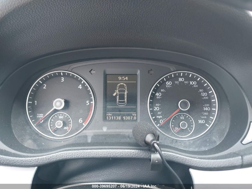 2012 Volkswagen Passat 2.0L Tdi Se VIN: 1VWBN7A35CC074607 Lot: 39695207