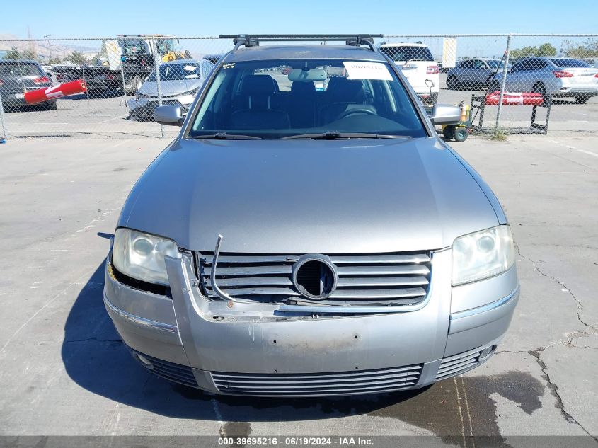 2003 Volkswagen Passat Glx VIN: WVWWH63B53E304127 Lot: 39695216
