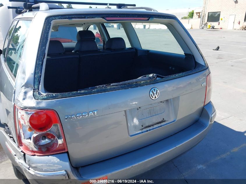 2003 Volkswagen Passat Glx VIN: WVWWH63B53E304127 Lot: 39695216