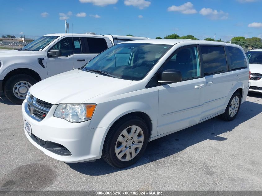 2016 Dodge Grand Caravan Se VIN: 2C4RDGBG9GR100158 Lot: 39695218