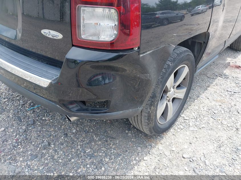 2017 Jeep Compass High Altitude 4X4 VIN: 1C4NJDEB0HD176670 Lot: 39695238