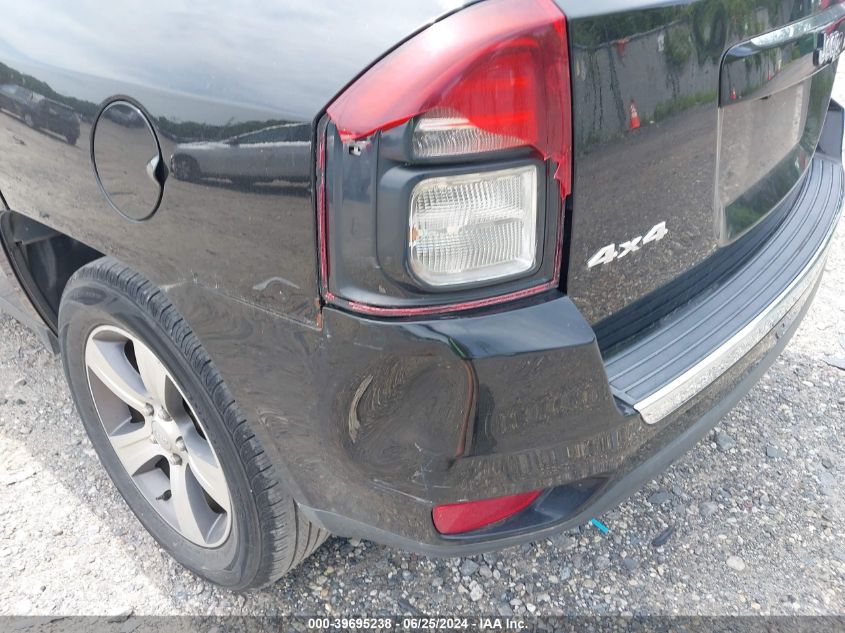 2017 Jeep Compass High Altitude 4X4 VIN: 1C4NJDEB0HD176670 Lot: 39695238