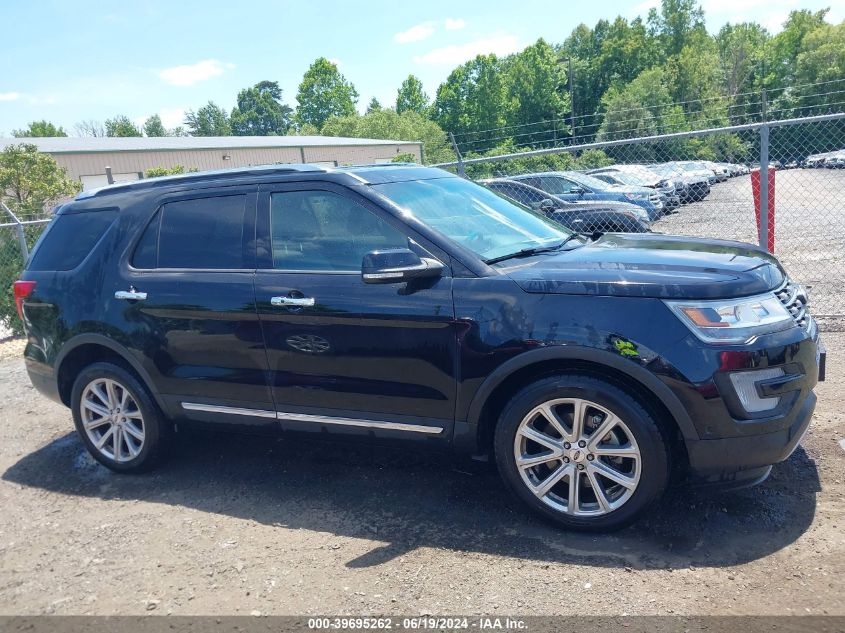 2016 Ford Explorer Limited VIN: 1FM5K8FH4GGC39138 Lot: 39695262