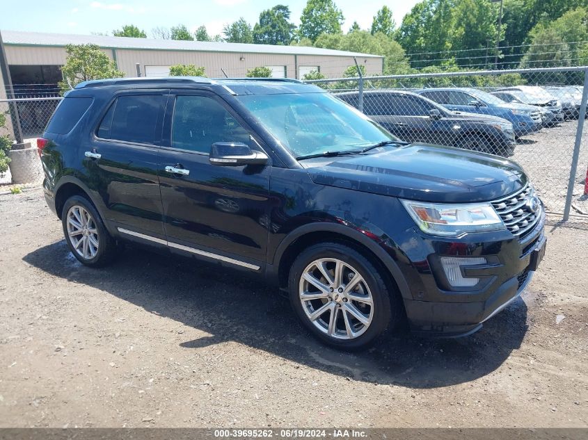 2016 Ford Explorer Limited VIN: 1FM5K8FH4GGC39138 Lot: 39695262