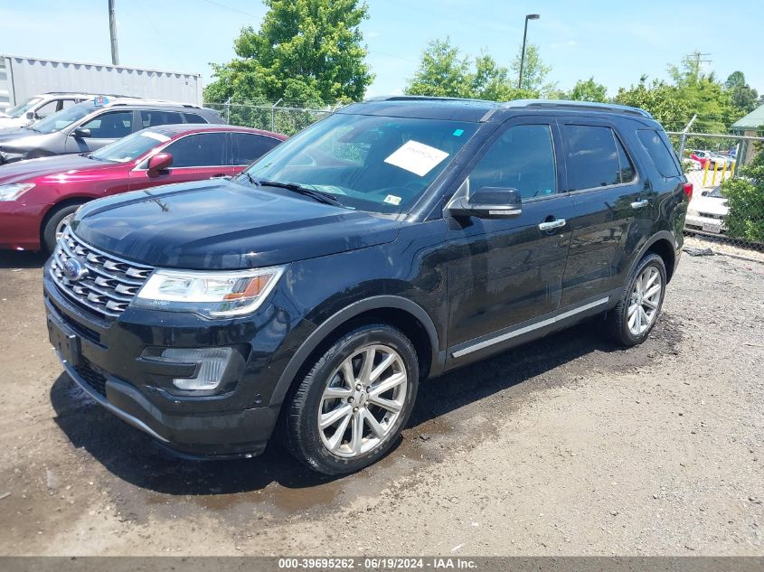 2016 Ford Explorer Limited VIN: 1FM5K8FH4GGC39138 Lot: 39695262