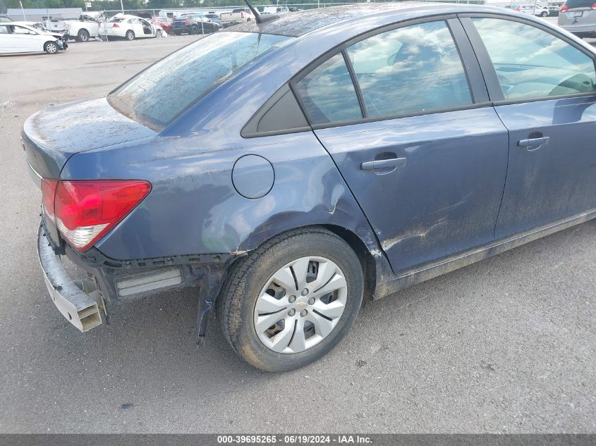 2014 Chevrolet Cruze Ls Manual VIN: 1G1PB5SH9E7199145 Lot: 39695265