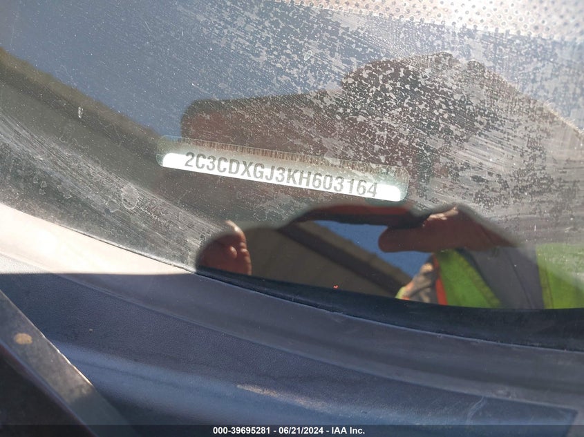 2019 Dodge Charger Scat Pack VIN: 2C3CDXGJ3KH603164 Lot: 39695281