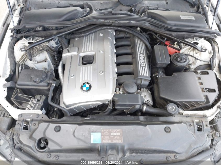 2007 BMW 525I VIN: WBANE53507CK92055 Lot: 39695286