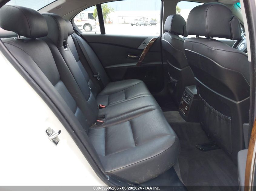 2007 BMW 525I VIN: WBANE53507CK92055 Lot: 39695286