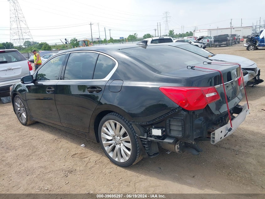 2014 Acura Rlx VIN: JH4KC1F57EC006679 Lot: 39695297