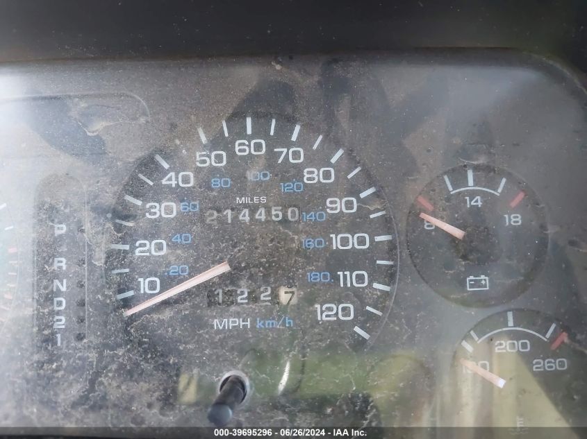 1996 Dodge Ram 1500 VIN: 3B7HC13Z0TG186956 Lot: 39695296