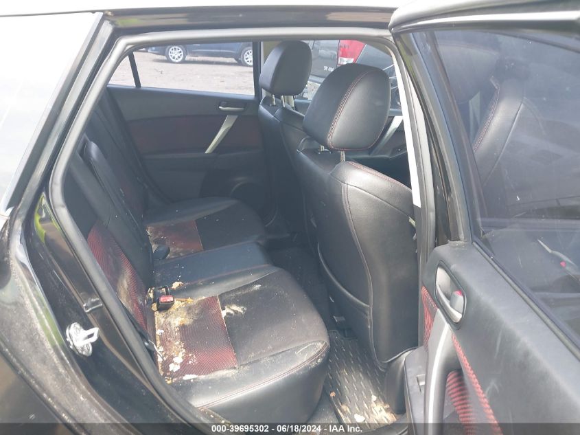 2012 Mazda Mazdaspeed3 Touring VIN: JM1BL1L3XC1500130 Lot: 39695302