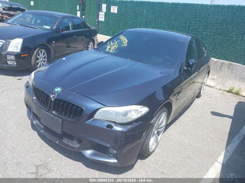 2013 BMW 535I xDrive VIN: WBAFU7C5XDDU76413 Lot: 39695303