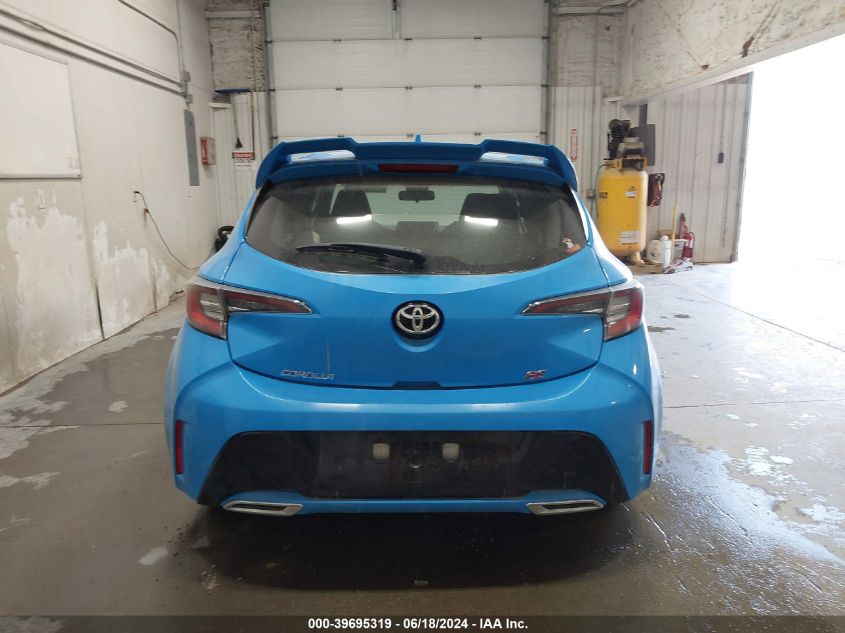 2019 Toyota Corolla Se VIN: JTNK4RBE8K3050152 Lot: 39695319