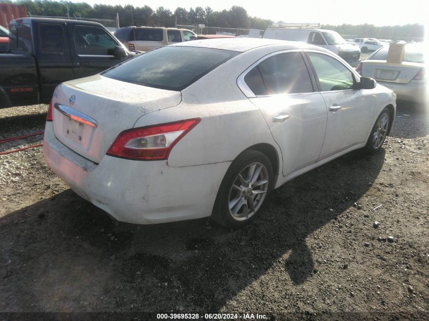 2009 Nissan Maxima 3.5 S VIN: 1N4AA51E39C837738 Lot: 39695328