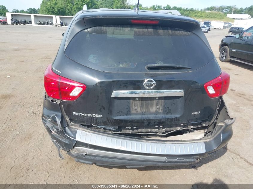 2018 Nissan Pathfinder S/Sv/Sl/Platinum VIN: 5N1DR2MM4JC609636 Lot: 39695341