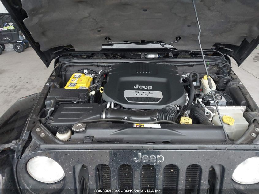 2013 Jeep Wrangler Unlimited Sahara VIN: 1C4BJWEG6DL570216 Lot: 39695345