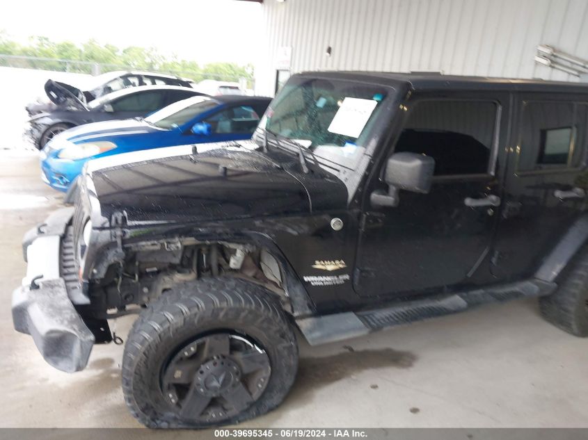 2013 Jeep Wrangler Unlimited Sahara VIN: 1C4BJWEG6DL570216 Lot: 39695345
