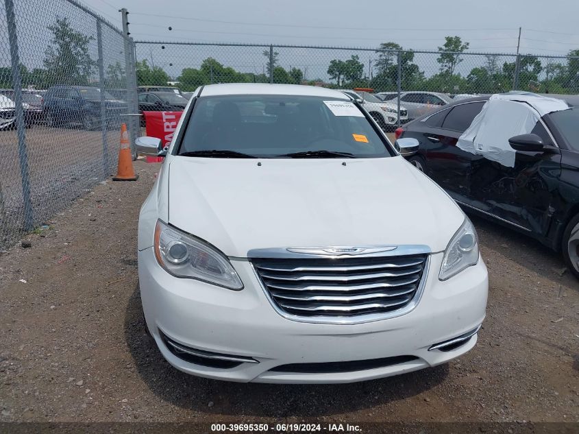 2012 Chrysler 200 Limited VIN: 1C3CCBCB6CN303857 Lot: 39695350