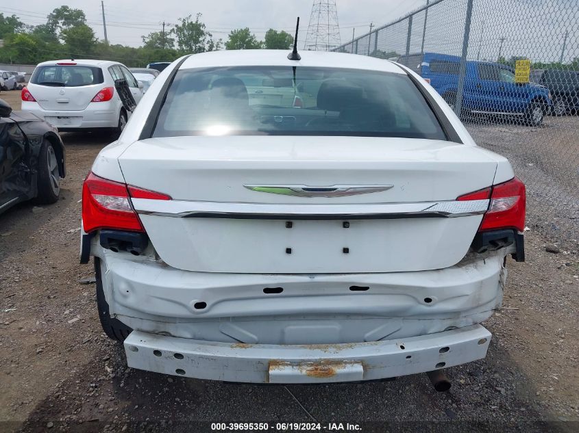 2012 Chrysler 200 Limited VIN: 1C3CCBCB6CN303857 Lot: 39695350