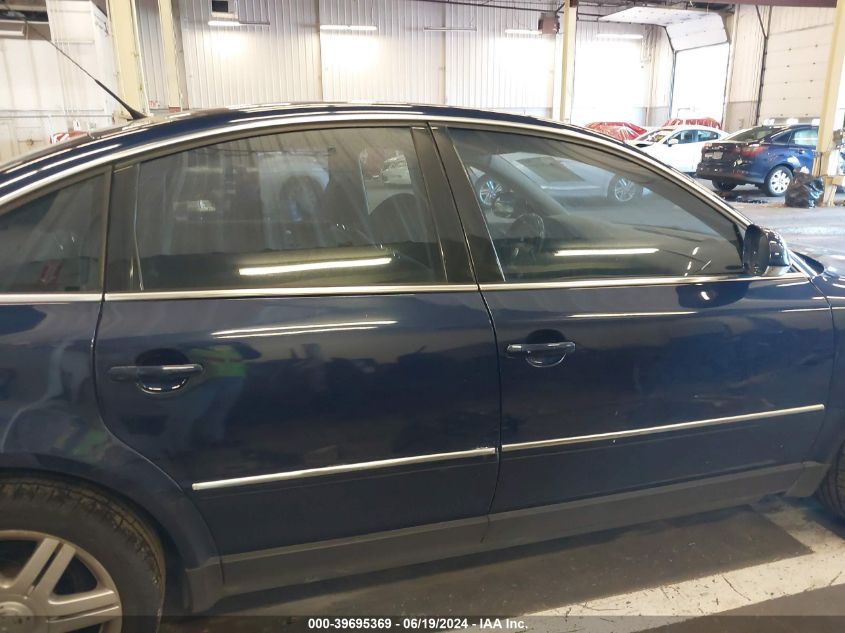 2005 Volkswagen Passat Gls 1.8T VIN: WVWAD63B65E062845 Lot: 39695369