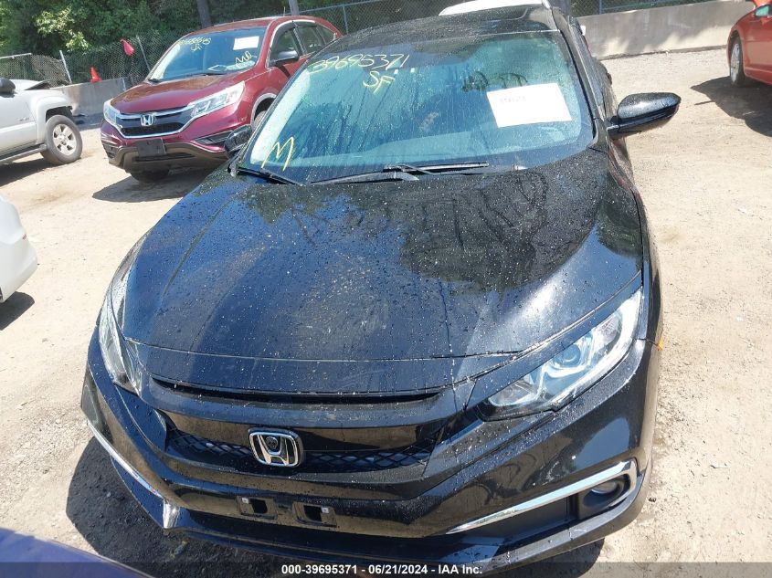 2019 Honda Civic Ex VIN: 19XFC1F34KE205906 Lot: 39695371