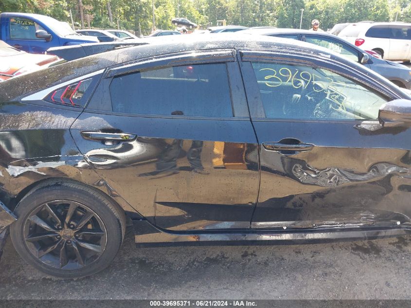 2019 Honda Civic Ex VIN: 19XFC1F34KE205906 Lot: 39695371