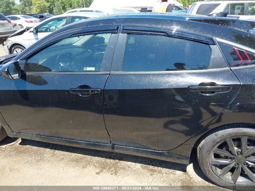 2019 Honda Civic Ex VIN: 19XFC1F34KE205906 Lot: 39695371