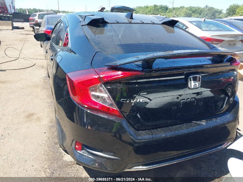 2019 Honda Civic Ex VIN: 19XFC1F34KE205906 Lot: 39695371