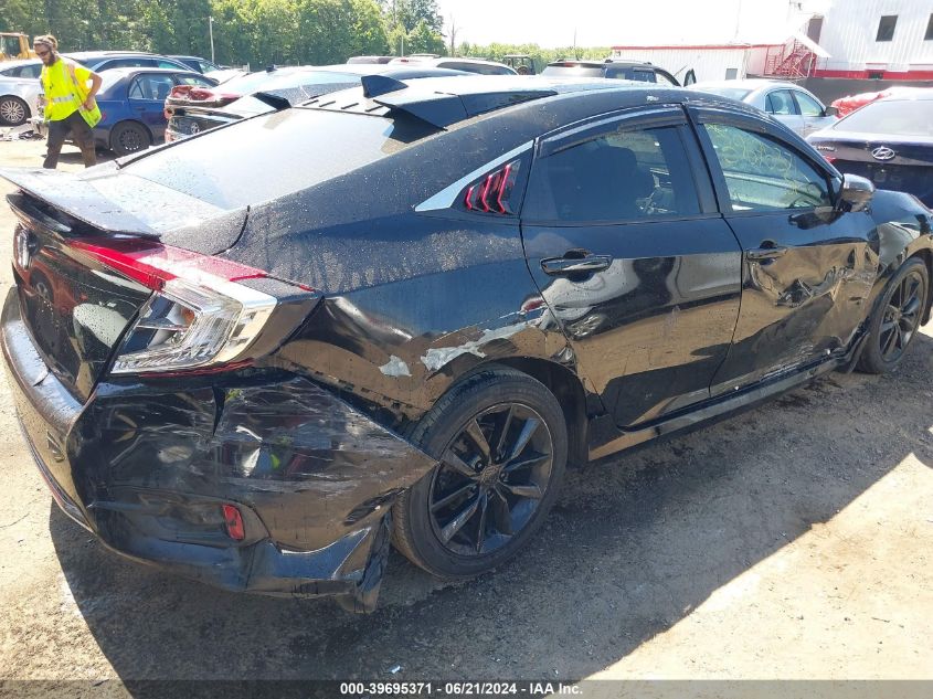 2019 Honda Civic Ex VIN: 19XFC1F34KE205906 Lot: 39695371