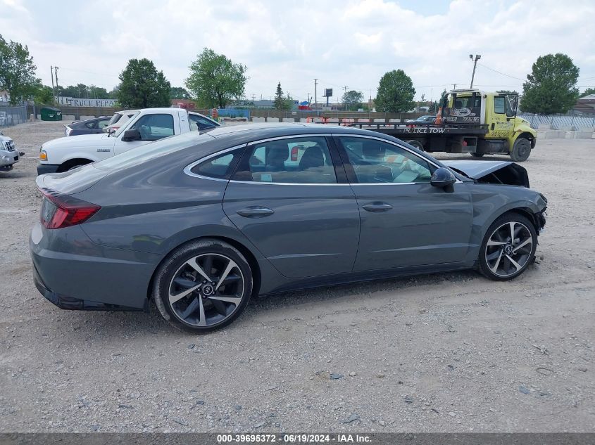 2021 Hyundai Sonata Sel Plus VIN: 5NPEJ4J28MH089402 Lot: 39695372