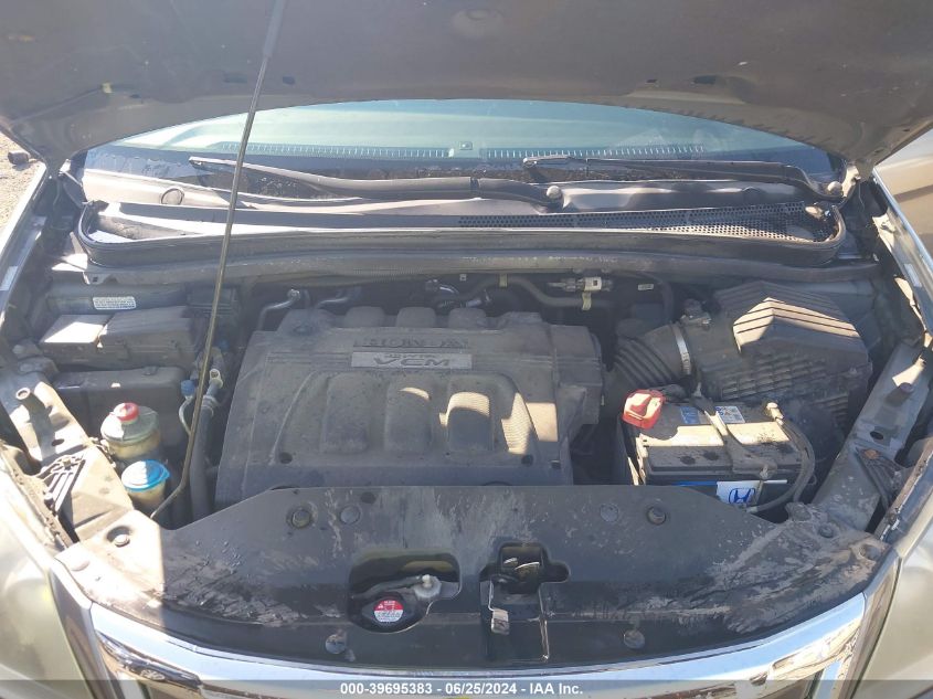 2009 Honda Odyssey Ex-L VIN: 5FNRL38799B016343 Lot: 39695383