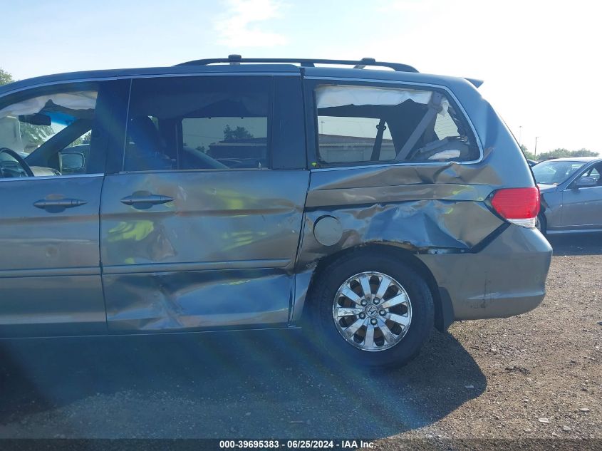 2009 Honda Odyssey Ex-L VIN: 5FNRL38799B016343 Lot: 39695383